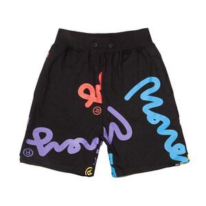 Money Childrens/Kids Super Cotton Signature Shorts / Black